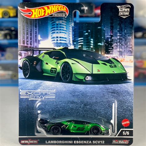 Hot Wheels Lamborghini Essenza SCV12 Exotic Envy 5 5 2022 Hotwheels Shopee Malaysia