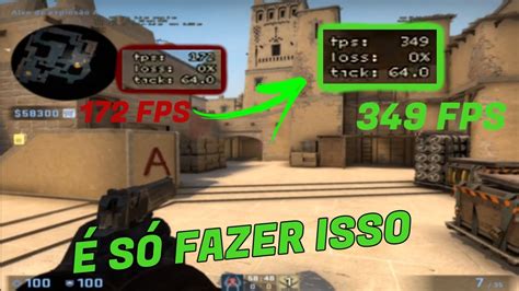 Novo Método que AUMENTA seu FPS no CSGO Mesmo um PC Bom YouTube