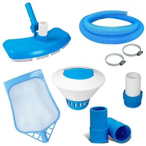 Kit Limpeza De Piscina Aspirador Com Mangueira 10 M Peneira