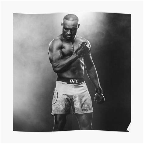 Kamaru Usman Poster For Sale By World Of Manga Redbubble