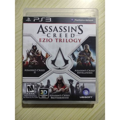 2nd Hand Ps3 Assassin S Creed Ezio Trilogy Z1 Shopee Malaysia