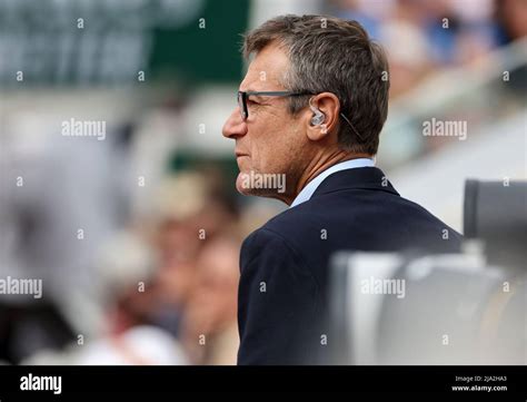 Paris, France - 26/05/2022, Mats Wilander during day 5 of the French ...