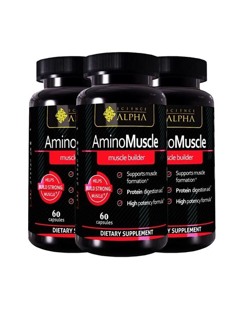 Alpha Cut Hd And Amino Muscle Powerful Combination Of Amino Acids Muscle Growth Ebay