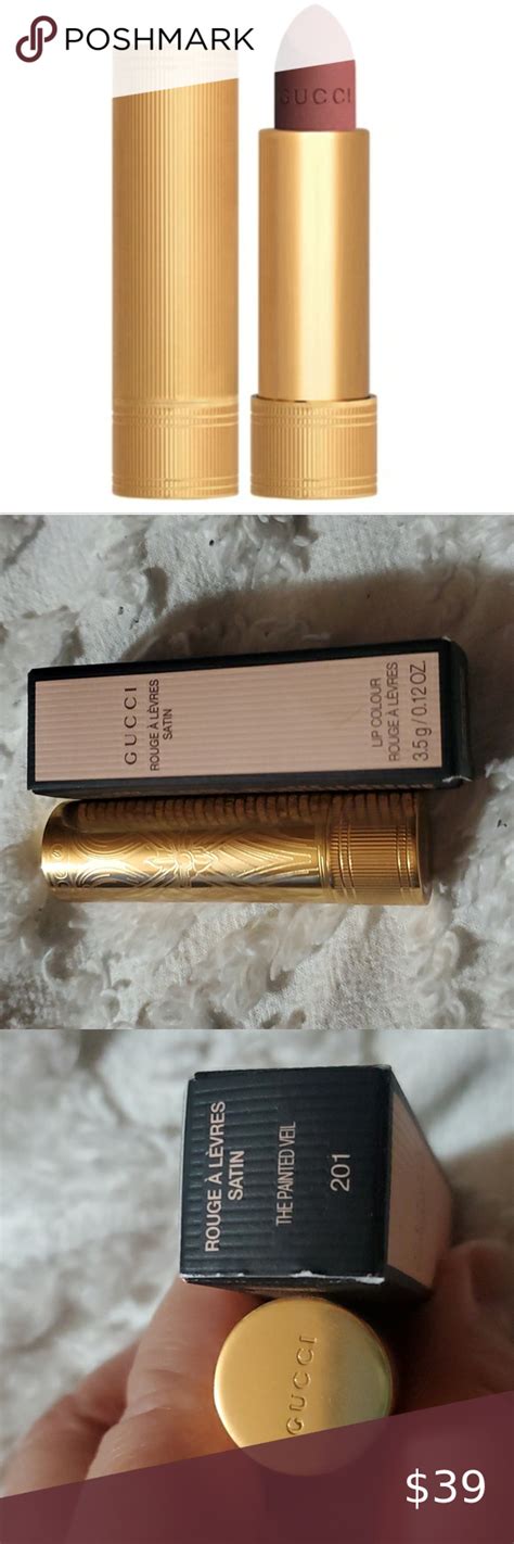 Gucci 201 the painted veil rouge à lèvres voile lipstick Artofit