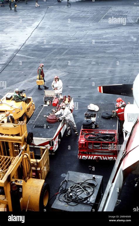 Members Of The Crash Salvage And Rescue Team Prepare For Flight