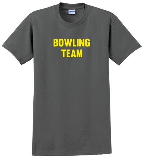 Custom Bowling Team T-Shirt Bowling Team Shirt Sizes S-5XL