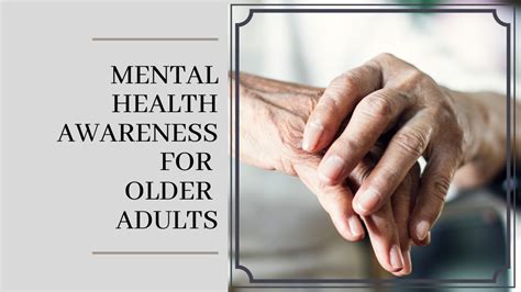 Mental Health Month For Older Adults May 2020 MeetCaregivers