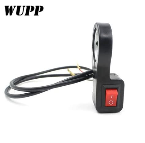 WUPP Motorcycle Number 6 Push Button Handlebar Headlight Switch E Bike