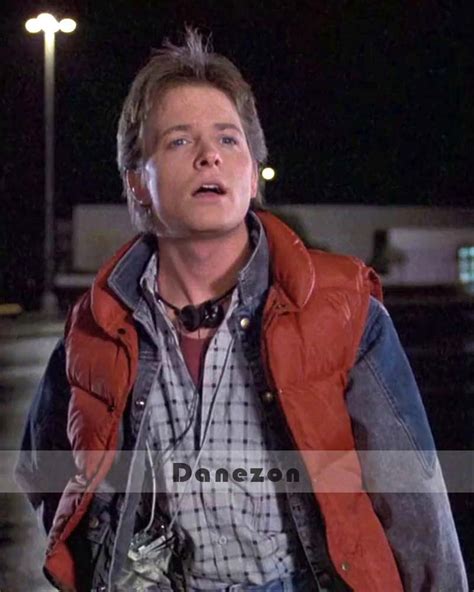 Back To The Future Marty Mcfly Vest Back To The Future Vest Danezon