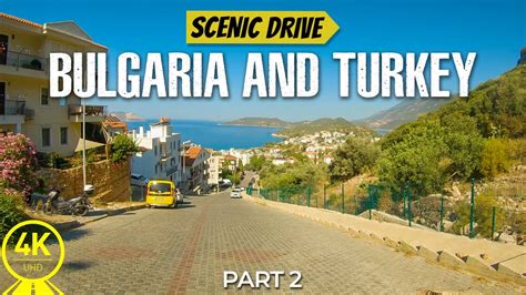 4K Scenic Roads Of Turkey For Indoor Cycling Cycling Scenery Part