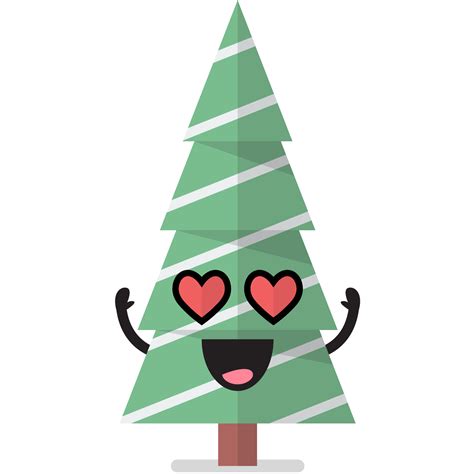 Free Christmas tree character emoji 23256398 PNG with Transparent ...