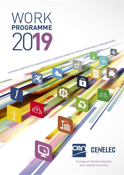 Publication Du Programme De Travail 2019 Du Cen Cenelec Actualités