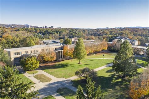 UNC Asheville Campus Map