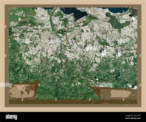 Guaynabo Municipio De Puerto Rico Mapa Satelital De Baja Resolución