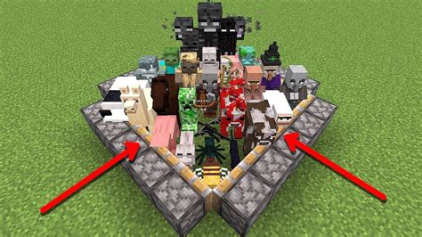 All Minecraft Mobs Combined Youtube