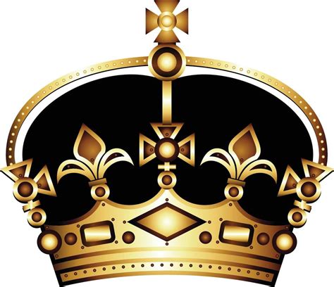 Vintage gold crown realistic illustration 19467662 Vector Art at Vecteezy