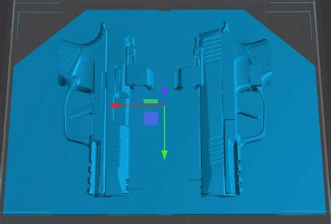 3D File Sig Sauer P365 X Macro W Romeo 1 RDS Kydex Split Mold Set 3D