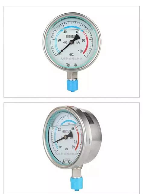 316不锈钢耐震压力表 指针式压力表 江苏铂睿测控科技有限公司