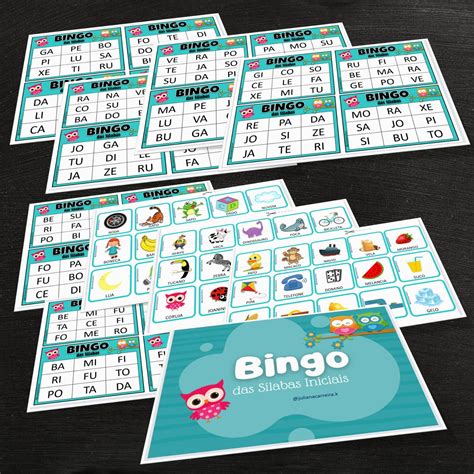 Bingo Das S Labas Iniciais Pedagogia Aqui Em Casa Juliana Carreira