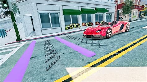 Cars Vs Spikes Vs Speed Bumps Beamng Drive K Ultra Graphics Youtube