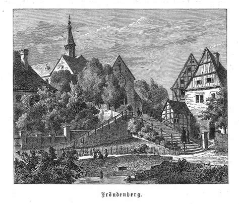 Ansicht mit der Stiftskirche by FRÖNDENBERG Art Print Poster