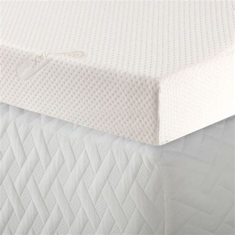 2 5 Cm Thick Memory Foam Mattress Topper For Back Pain Relief