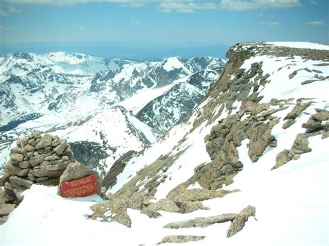 Longs Peak Summit Ski Descent | Exploring the Rockies