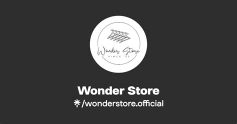 Wonder Store Instagram Facebook Tiktok Linktree