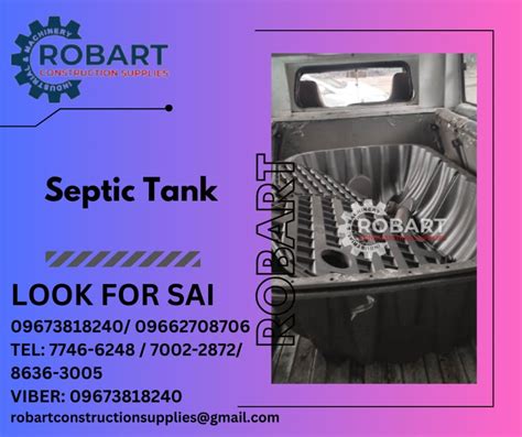 Sanitank Septic Tank Commercial And Industrial Construction Tools And Equipment On Carousell