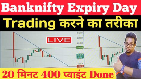 Banknifty Live Option Trading Expiry Day Nifty Bank Zero To Hero