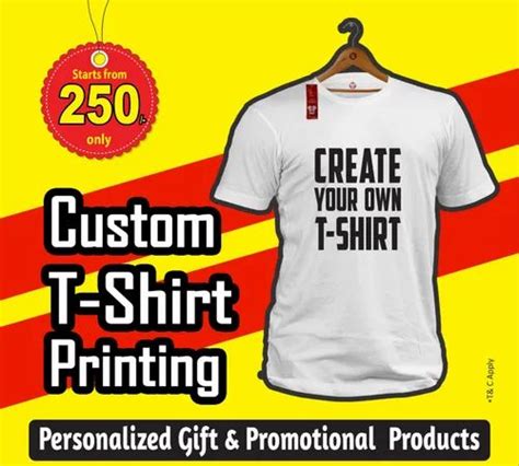 Cotton Printed Custom T Shirt Printing In Dilsukhnagar Printing Charge