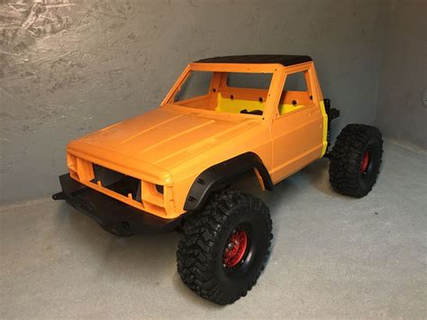 Hoffys Jeep Comanche Flatbed Scx10 I Rockcrawlerde