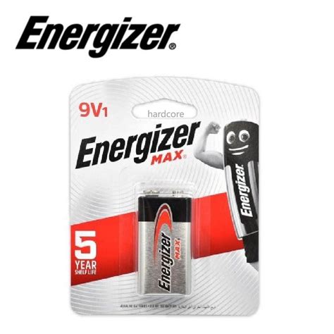 Original Energizer Max 9v Battery Alkaline Battery 6lr61 Original Made In Malaysia 1pcs Pack