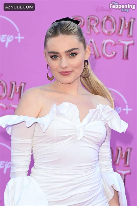 Meg Donnelly Sexy Flaunts Her Hot Figure At The Prom Pact Premiere In Los Angeles Aznude