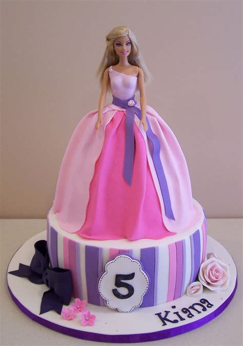 Pin On Barbie Cake Cake With A Doll