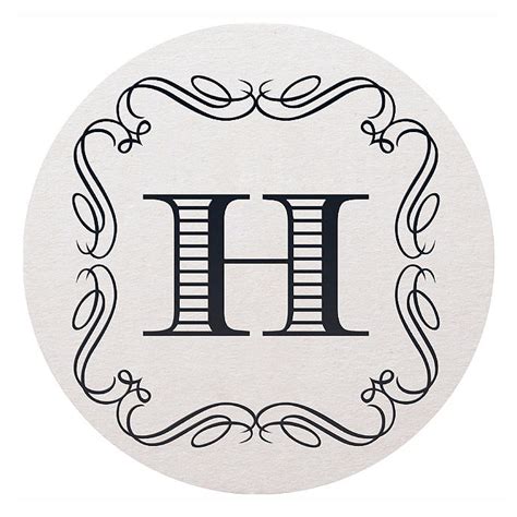 Premium Monogrammed Disposable Coasters | Frontgate