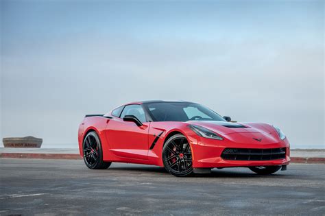 Chevrolet Corvette C7 Stingray Red Vorsteiner V-FF 112 | Wheel Front