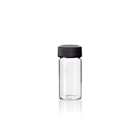 5 Dram Clear Glass Vial W Cap