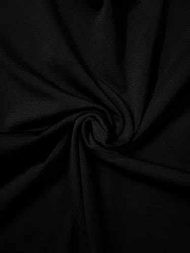 Zurich Four Way Lycra Fabric Black At Rs Kg Plain Fabric In Surat