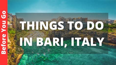 Bari Italy Travel Guide 11 BEST Things To Do In Bari Travelgog