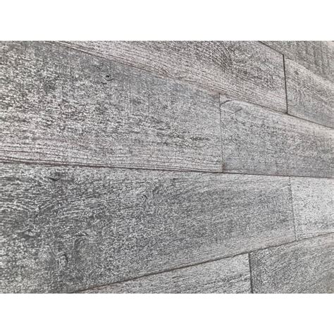 3d Barn Wood 1 4 In X 4 In X 24 In Reclaimed Wood Decorative Wall Planks In Gray Color 10 Sq