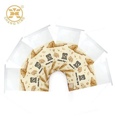 Eco Friendly Gusset Bakery Bread Packaging Bags Sgs Recycled Plastic