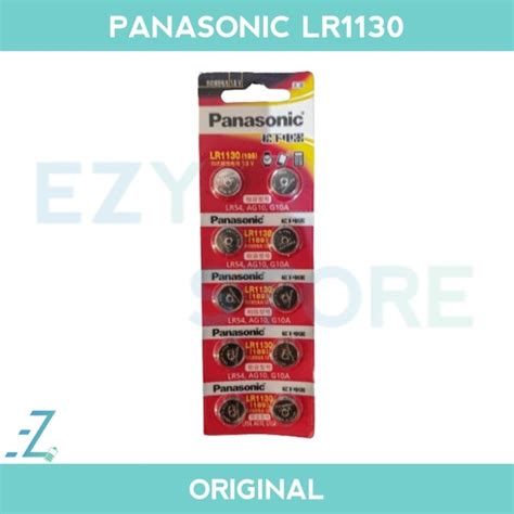 Jual Baterai Panasonic Lr1130 Original Ag10 1 Lembar Shopee Indonesia