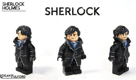 Sherlock Holmes Custom Minifigure Custom Lego Minifigures