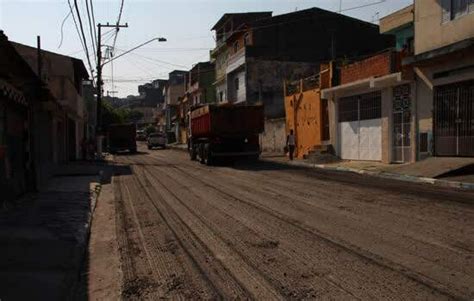 Prefeito De Diadema Vistoria Obras De Recapeamento ABC Do ABC