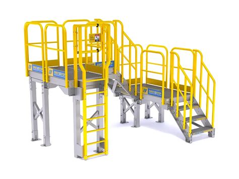 Tank And Valve Access Stairs Erectastep Prefabricated Solutions