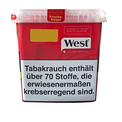 West Red Rot Volumentabak Giga Box 2x 190g EBay