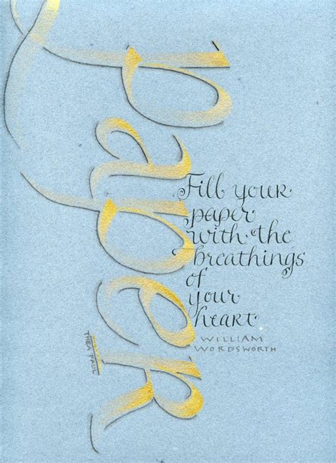 Calligraphy Thea Lynn Paul Calligraphy Letter Art Handlettering