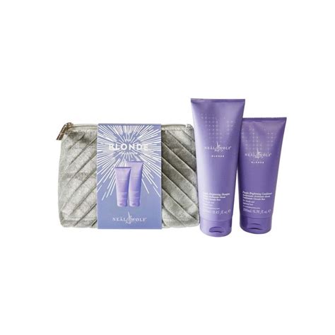 Neal Wolfe Blonde Purple Shampoo And Conditioner Gift Set Hair Hub