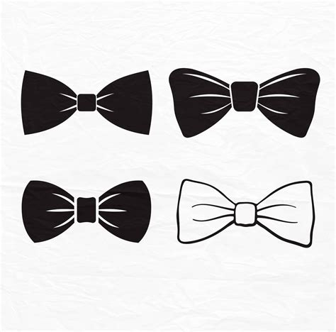 Bow Tie Svg Files For Cutting Bowtie Cricut Boy Designs Svg